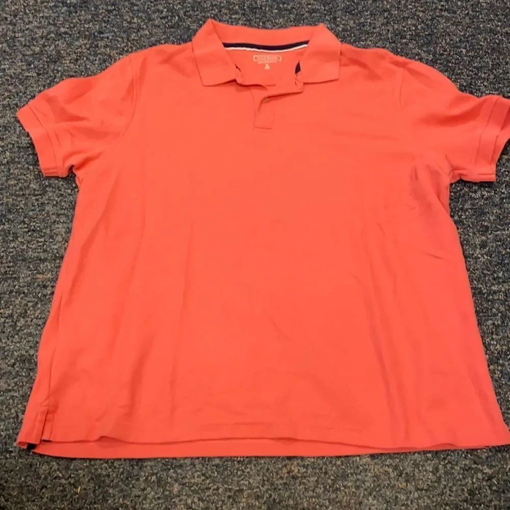 Club Room Performance Salmon Polo Top sz. XL